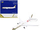 Boeing 787 9 Commercial Aircraft Gulf Air 70th Anniversary White with Graphics 1/400 Diecast Model Airplane GeminiJets GJ1909