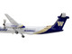 Bombardier Q400 Commercial Aircraft Alaska Airlines University of Washington Huskies White with Purple and Gold Tail 1/400 Diecast Model Airplane GeminiJets GJ2027