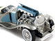 1935 Duesenberg SSJ Convertible Blue Silver 1/32 Diecast Model Car Signature Models 32318