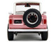 1973 Ford Bronco Pink Metallic with White Top and Graphics Pink Slips Series 1/24 Diecast Model Car Jada 34896