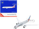 Boeing 787 8 Commercial Aircraft American Airlines Gray with Striped Tail 1/400 Diecast Model Airplane GeminiJets GJ2087