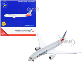 Boeing 787 8 Commercial Aircraft American Airlines Gray with