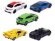 Dream Cars Italy 2023 5 Piece Set 1/64 Diecast Model Cars Majorette 212053178