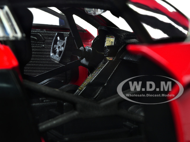 Audi R8 LMS GT3 Red Timeless Legends Series 1/24 Diecast Car Model