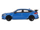 2023 Honda Civic Type R Boost Blue Pearl Limited Edition to 2400 pieces Worldwide 1/64 Diecast Model Car True Scale Miniatures MGT00637