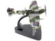 Supermarine Spitfire Mk IXE Fighter Aircraft 21 T 443 Squadron 127 Wing Belgium 1945 Royal Canadian Air Force Oxford Aviation Series 1/72 Diecast Model Airplane Oxford Diecast AC098