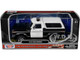 1978 Ford Bronco Police Car Unmarked Black and White Law Enforcement and Public Service Series 1/24 Diecast Model Car Motormax 76983bw