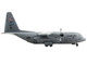 Lockheed C 130H Hercules Transport Aircraft 166th Airlift Wing United States Air Force Gemini Macs Series 1/400 Diecast Model Airplane GeminiJets GM114