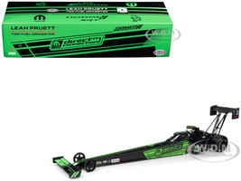2023 NHRA TFD Top Fuel Dragster Leah Pruett MOPAR Direct Connection Green and Black Tony Stewart Racing Limited Edition to 1020 pieces Worldwide 1/24 Diecast Model Auto World AWN016