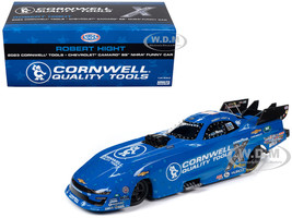 Chevrolet Camaro SS NHRA Funny Car Robert Hight Cornwell Tools 2023 John Force Racing Limited Edition to 1392 pieces Worldwide 1/24 Diecast Model Car Auto World AWN018