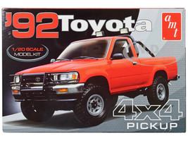 Skill 2 Model Kit 1992 Toyota 4x4 Pickup Truck 2023 1/20 Scale Model AMT AMT1425