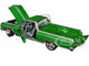 1965 Chevrolet El Camino Custom Calypso Green Metallic with Silver Graphics Southern Kings Customs Limited Edition to 210 pieces Worldwide 1/18 Diecast Model Car ACME A1805415