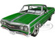 1965 Chevrolet El Camino Custom Calypso Green Metallic with Silver Graphics Southern Kings Customs Limited Edition to 210 pieces Worldwide 1/18 Diecast Model Car ACME A1805415