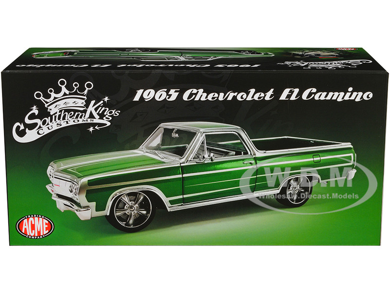 1965 Chevrolet El Camino Custom Calypso Green Metallic with