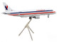 Embraer ERJ 170 Commercial Aircraft American Airlines American Eagle White with Blue and Red Stripes Gemini 200 Series 1/200 Diecast Model Airplane GeminiJets G2AAL1061