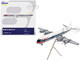 Lockheed L 188 Electra Commercial Aircraft Braniff International Airways White with Blue Stripes Gemini 200 Series 1/200 Diecast Model Airplane GeminiJets G2BNF1027