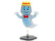 Boo Berry 3 5 Moveable Glow in the Dark Figure with Stand and Cereal Box Monster Cereals 1/12 Scale Model Jada 32739