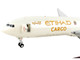 Boeing 777F Commercial Aircraft Etihad Airways Cargo Beige with Tail Graphics Gemini 200 Interactive Series 1/200 Diecast Model Airplane GeminiJets G2ETD955