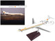 Boeing 727 200 Commercial Aircraft National Airlines White with Orange and Yellow Stripes Gemini 200 Series 1/200 Diecast Model Airplane GeminiJets G2NAL1060