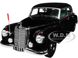 1955 Mercedes Benz 300 Black German Chancellor Konrad Adenauer 1/18 Diecast Model Car Norev 183707