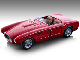 1953 Ferrari 340 Mexico Spyder Red Press Version Mythos Series Limited Edition to 115 pieces Worldwide 1/18 Model Car Tecnomodel TM18-212A