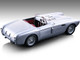 1953 Ferrari 340 Mexico Spyder Silver Metallic with Red Interior Mythos Series Limited Edition to 50 pieces Worldwide 1/18 Model Car Tecnomodel TM18-212D
