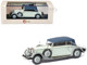 1933 37 Mercedes Benz 290 W18 Lang Cabriolet B Top Up Two Tone Gray Limited Edition to 250 pieces Worldwide 1/43 Model Car Esval Models EMEU43043F