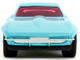 1966 Chevrolet Corvette Light Blue with Pink Tinted Windows Pink Slips Series 1/32 Diecast Model Car Jada 34852