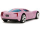 2009 Chevrolet Corvette Stingray Concept Pink Metallic with Blue Tinted Windows Pink Slips Series 1/32 Diecast Model Car Jada 34854