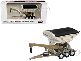 Unverferth 3755XL Seed Tender Beige and Light Brown 1/64 Diecast Model SpecCast UBC054