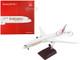 Boeing 787 10 Commercial Aircraft Emirates Airlines White with Striped Tail Gemini 200 Series 1/200 Diecast Model Airplane GeminiJets G2UAE740