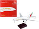 Boeing 777F Commercial Aircraft Emirates Airlines SkyCargo White with Striped Tail Gemini 200 Interactive Series 1/200 Diecast Model Airplane GeminiJets G2UAE953