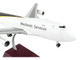 Boeing 747 400F Commercial Aircraft UPS Worldwide Services White with Brown Tail Gemini 200 Interactive Series 1/200 Diecast Model Airplane GeminiJets G2UPS932