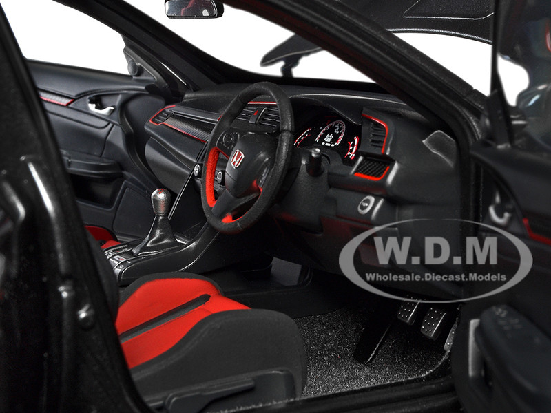 2021 HONDA CIVIC TYPE R (FK8) RHD POLISHED METAL GRAY 1/18 CAR BY