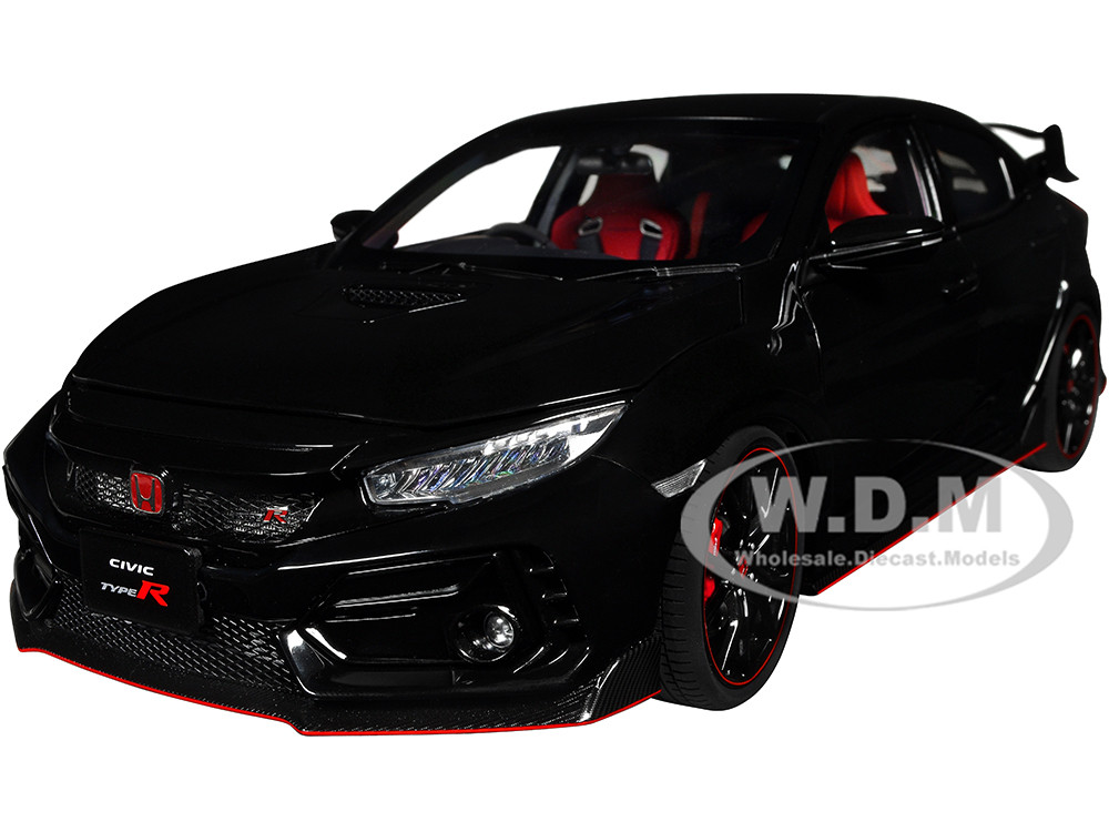 1/18 Honda Civic Type R マットブラック 1/18 Honda Civic Type R マットブラック RACING BLACK Package