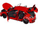 2021 Honda Civic Type R FK8 RHD Right Hand Drive Flame Red 1/18 Model Car Autoart 73223