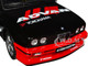 1990 BMW E30 M3 Black and Red with Graphics ADVAN Drift Team Competition Series 1/18 Diecast Model Car by Solido S1801521