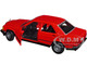 Mercedes Benz 190 E 2 6 Red 1/24 Diecast Model Car Bburago 21103rd