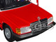 Mercedes Benz 190 E 2 6 Red 1/24 Diecast Model Car Bburago 21103rd