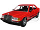 Mercedes Benz 190 E 2 6 Red 1/24 Diecast Model Car Bburago 21103rd