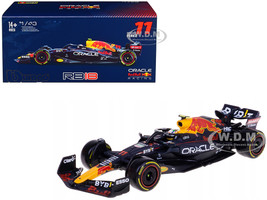 Red Bull Racing RB18 #11 Sergio Perez Formula One F1 World Championship 2022 with Display Case 1/43 Diecast Model Car Bburago 38062SP