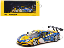 Ferrari 458 Italia GT3 #12 Carlo van Dam Piti Bhirombhakdi Singha Motorsport GT Asia Series 2016 Hobby64 Series 1/64 Diecast Model Car Tarmac Works T64-074-16GTA12