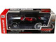 1970 Chevrolet Chevelle SS Tuxedo Black with White Stripes and Red Interior Hemmings Muscle Machines Magazine Cover Car May 2011 American Muscle Series 1/18 Diecast Model Car Auto World AMM1317