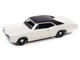 1966 Pontiac GTO Cameo Ivory with Black Top and White Interior Classic Gold Collection 2023 Release 1 Limited Edition to 4068 pieces Worldwide 1/64 Diecast Model Car Johnny Lightning JLCG031-JLSP325B