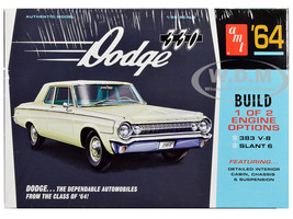 Skill 2 Model Kit 1964 Dodge 330 1/25 Scale Model AMT AMT1366