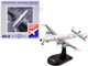 Lockheed L 1049G Super Constellation Commercial Aircraft Trans World Airlines TWA 1/300 Diecast Model Airplane Postage Stamp PS5806-1