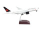 Boeing 777 200LR Commercial Aircraft with Flaps Down Air Canada White with Black Tail Gemini 200 Series 1/200 Diecast Model Airplane GeminiJets G2ACA1048F