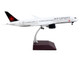 Boeing 787 9 Commercial Aircraft with Flaps Down Air Canada White with Black Tail Gemini 200 Series 1/200 Diecast Model Airplane GeminiJets G2ACA1058F