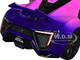 Lykan Hypersport White Pink and Purple Gradient Pink Slips Series 1/24 Diecast Model Car Jada 35058