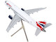 Embraer ERJ 170 Commercial Aircraft British Airways White with Striped Tail Gemini 200 Series 1/200 Diecast Model Airplane GeminiJets G2BAW560